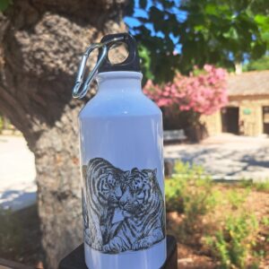 GOURDE BLANCHE "TIGRES"